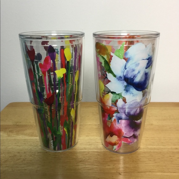Tervis Other - Two ( 2 ) Tervis Tumbler 24oz Hot & Cold No Lids